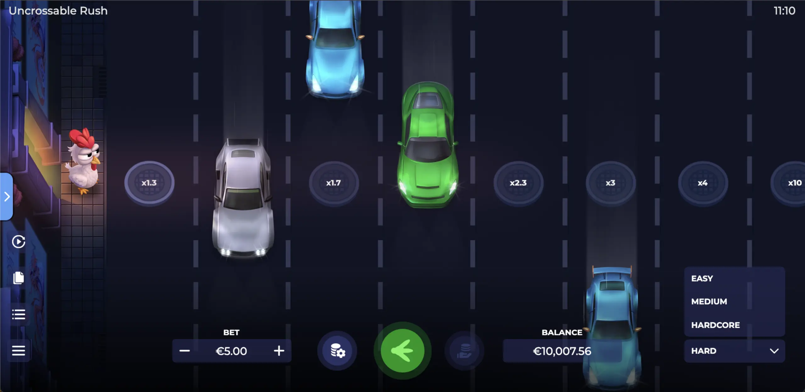 Uncrossable Rush